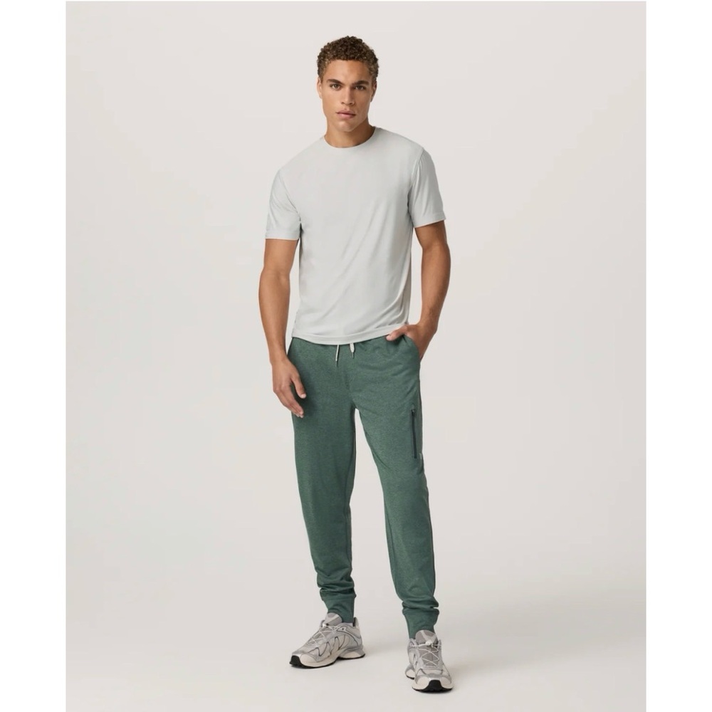 Vuori Sunday Performance Jogger Agate Green Heather Med